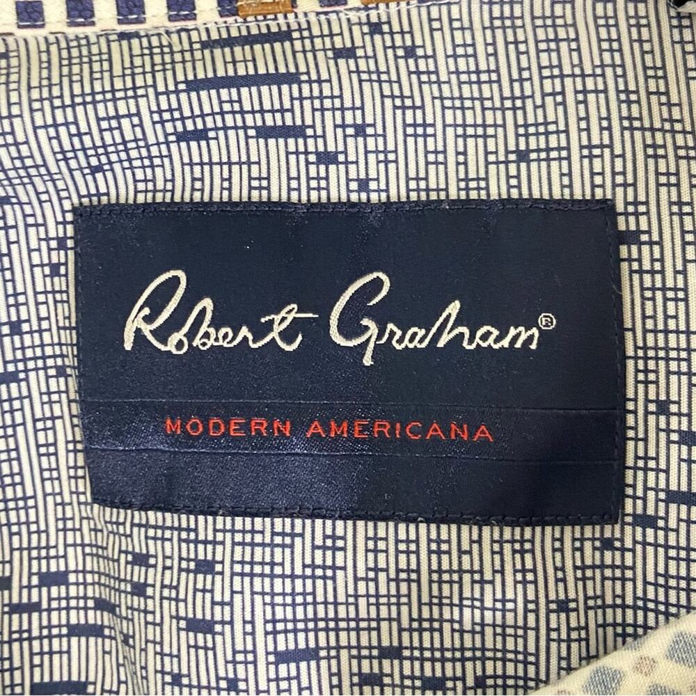Robert Graham Long Sleeve Button Down Men’s Size XLT - Picture 4 of 9